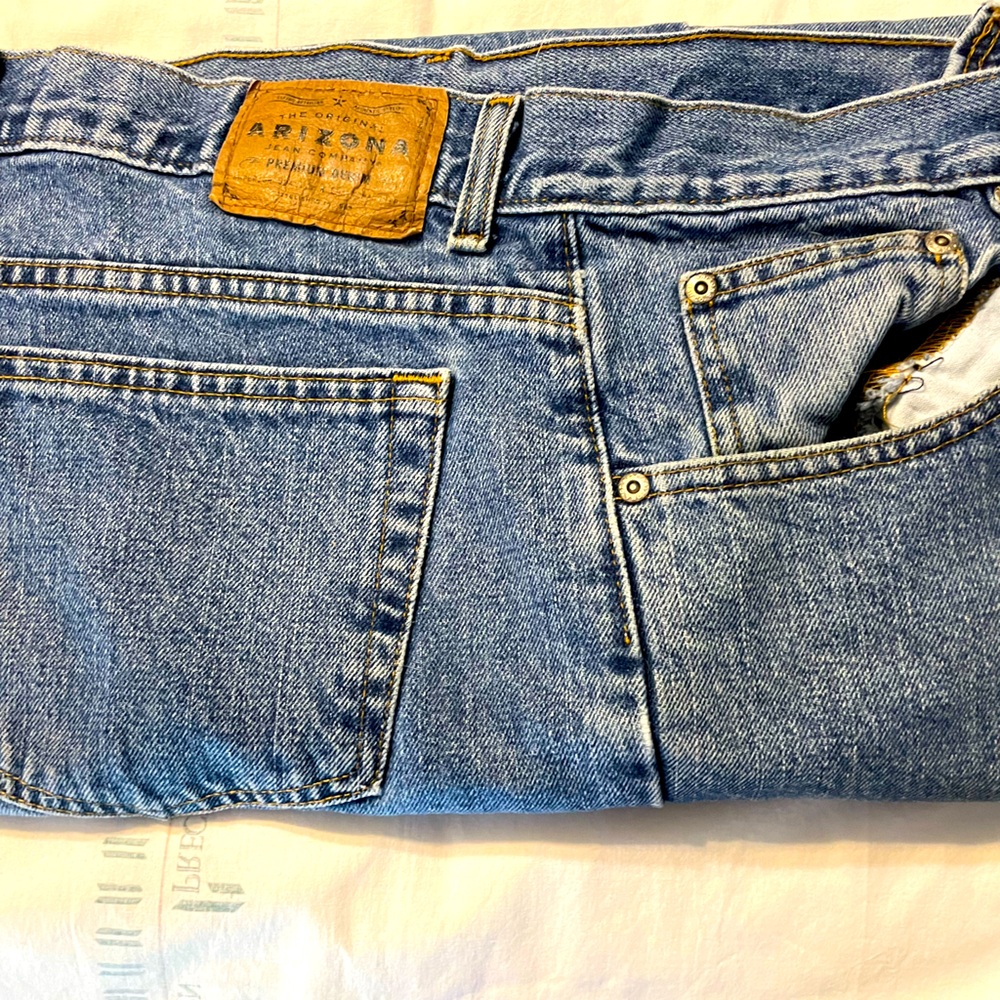 Men’s blue jeans